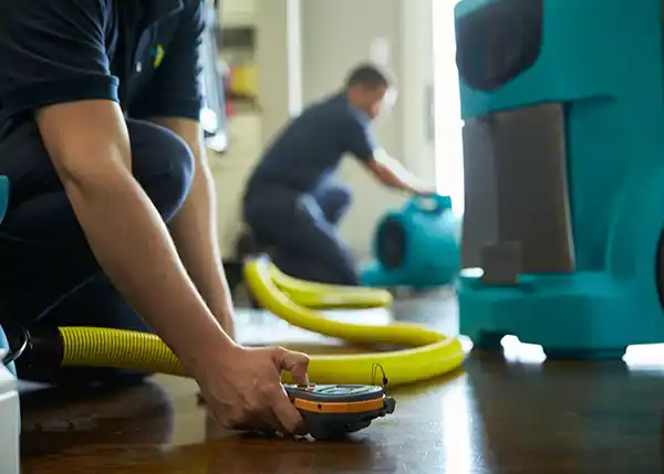 water damage restoration service Hudson Bend